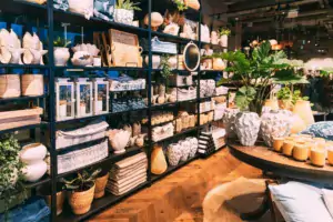 store decor and atmosphere