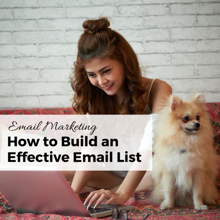 email marketing how to build an effective email list