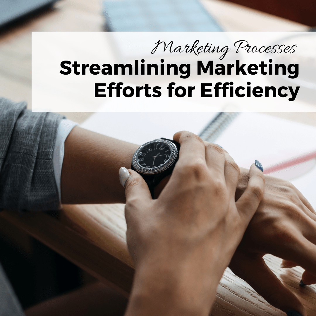 streamling marketing efforts for efficiency