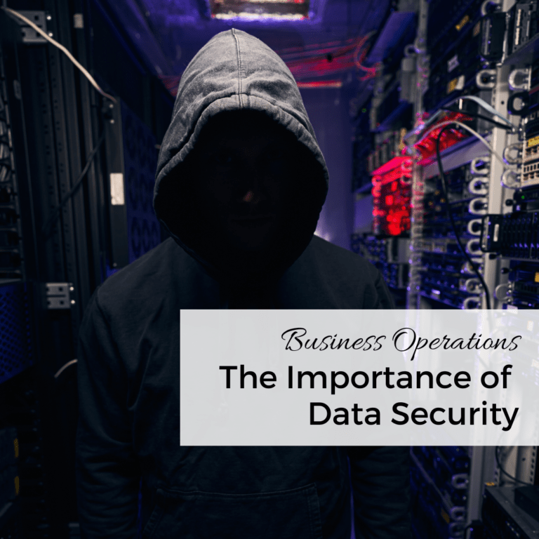 The Importance of Data Security